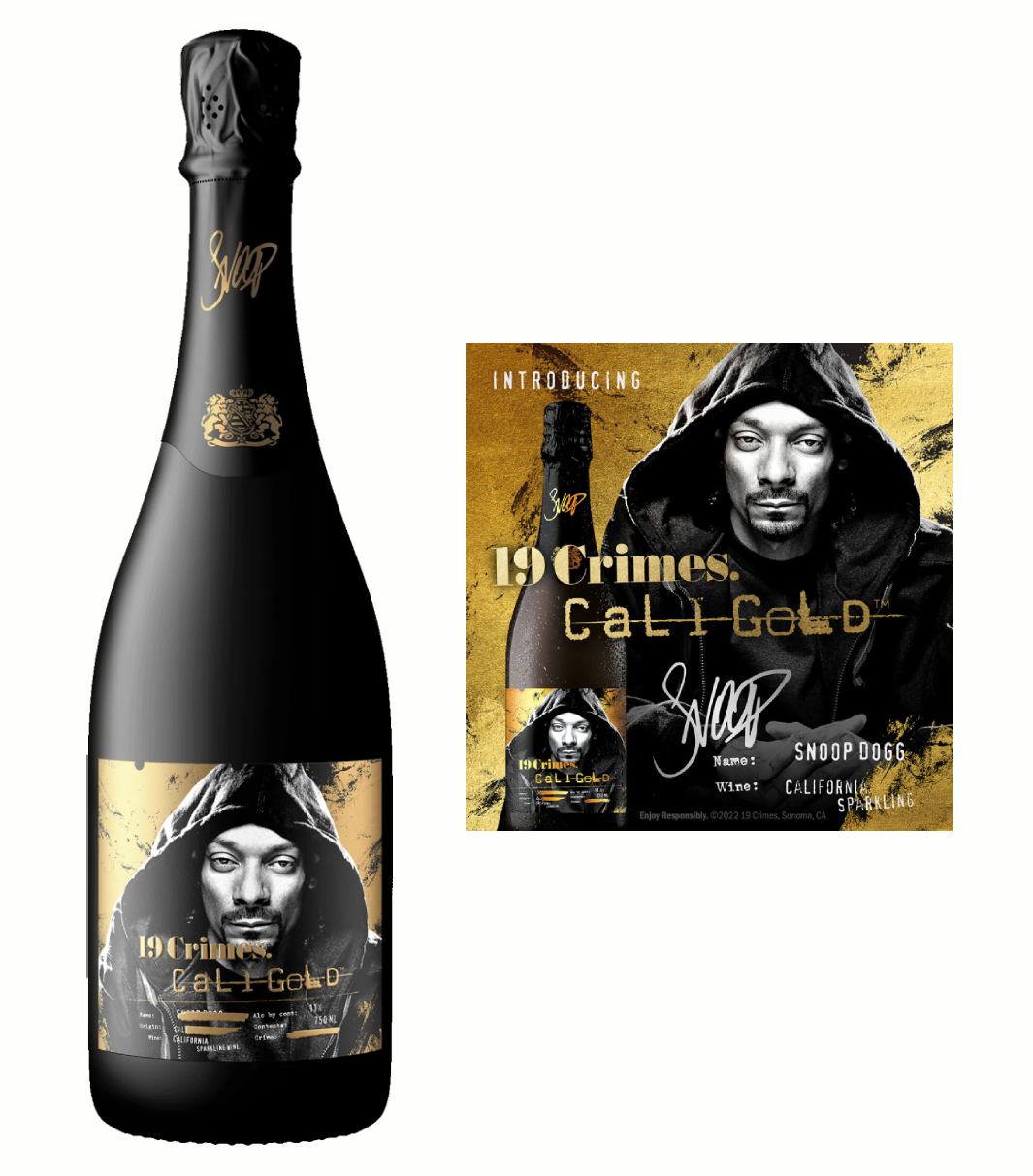 19 Crimes Snoop Dogg Cali Gold Sparkling Wine NV (750 ml)