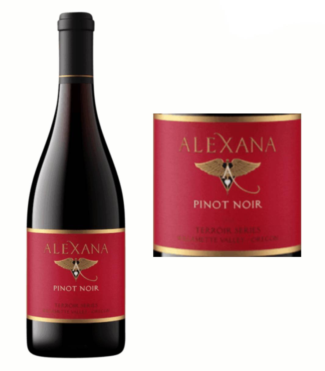 DAMAGED LABEL: Alexana Terroir Series Pinot Noir 2022 (750 ml)