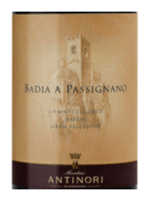Antinori Badia a Passignano Chianti Classico Gran Selezione 2022 (750 ml)