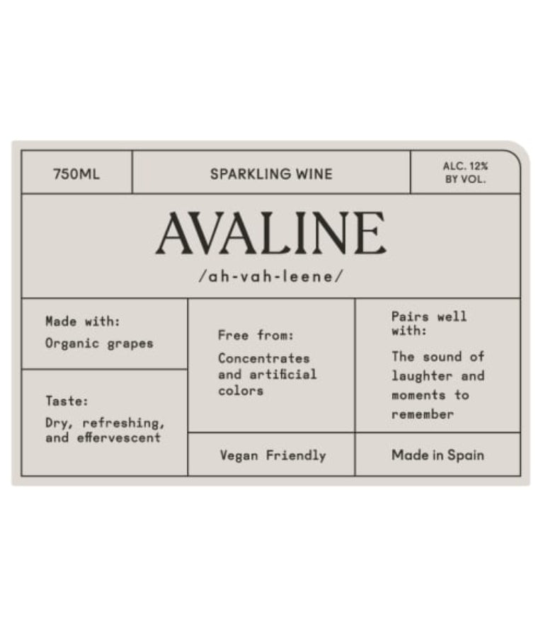 Avaline Sparkling Wine NV (750 ml)