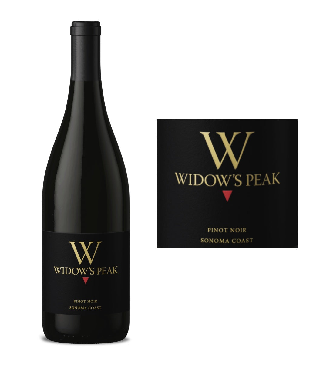 DAMAGED LABEL: Widow's Peak Sonoma Coast Pinot Noir 2022 (750 ml)