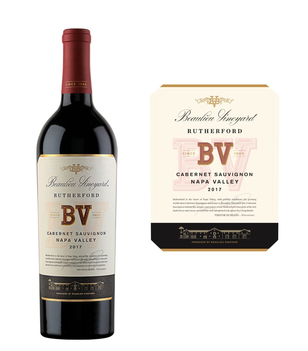 Beaulieu Vineyard Rutherford Cabernet Sauvignon 2017 (750 ml)