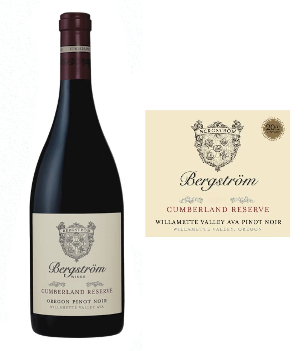 Bergstrom Cumberland Reserve Pinot Noir 2023 (750 ml)