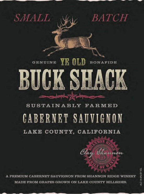 Shannon Ridge Buck Shack Cabernet Sauvignon 2020 (750 ml)