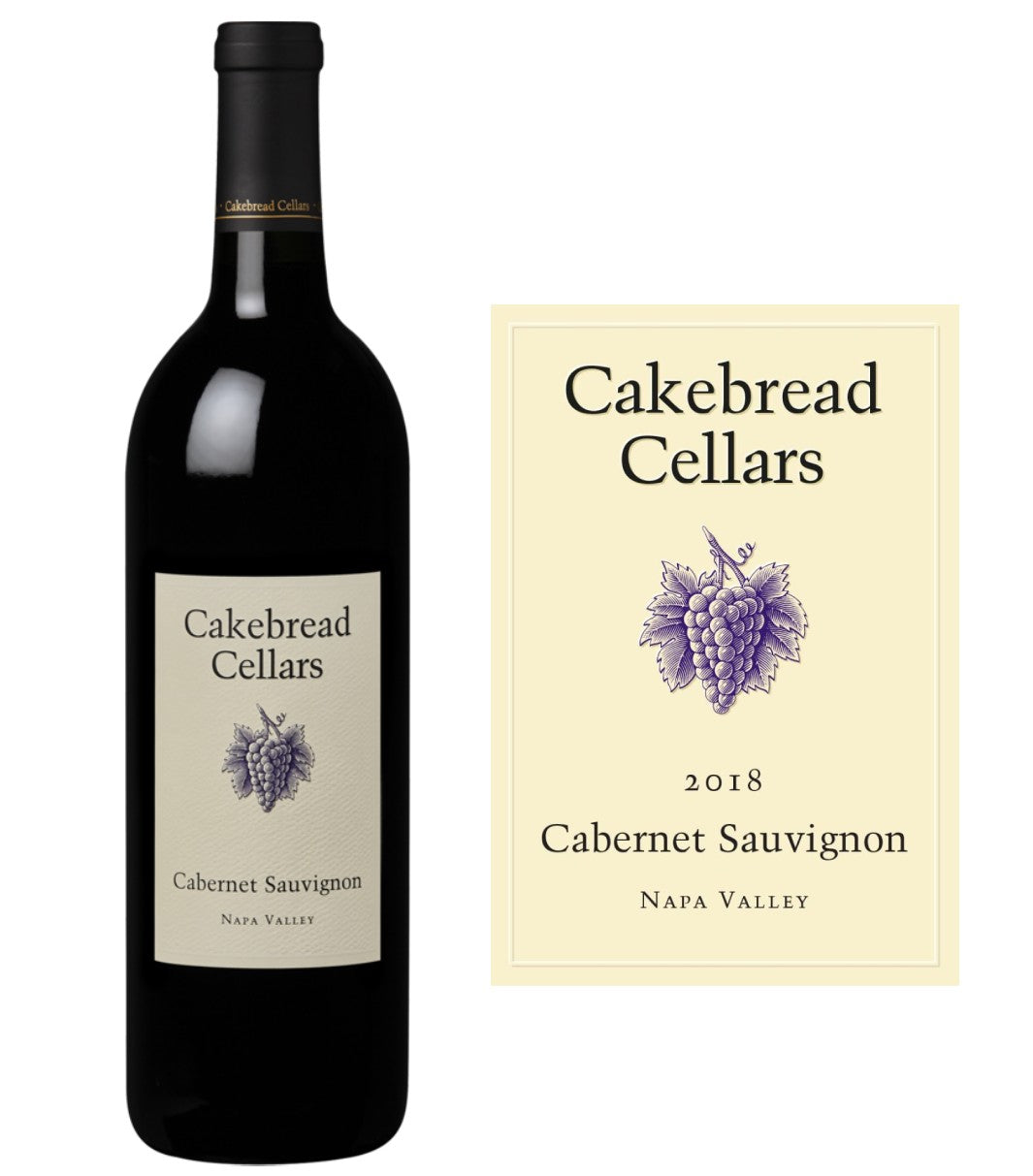 DAMAGED LABEL: Cakebread Cellars Cabernet Sauvignon 2021 (750 ml)
