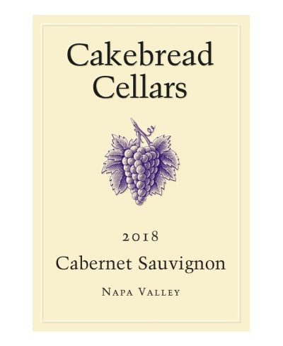 DAMAGED LABEL: Cakebread Cellars Cabernet Sauvignon 2021 (750 ml)
