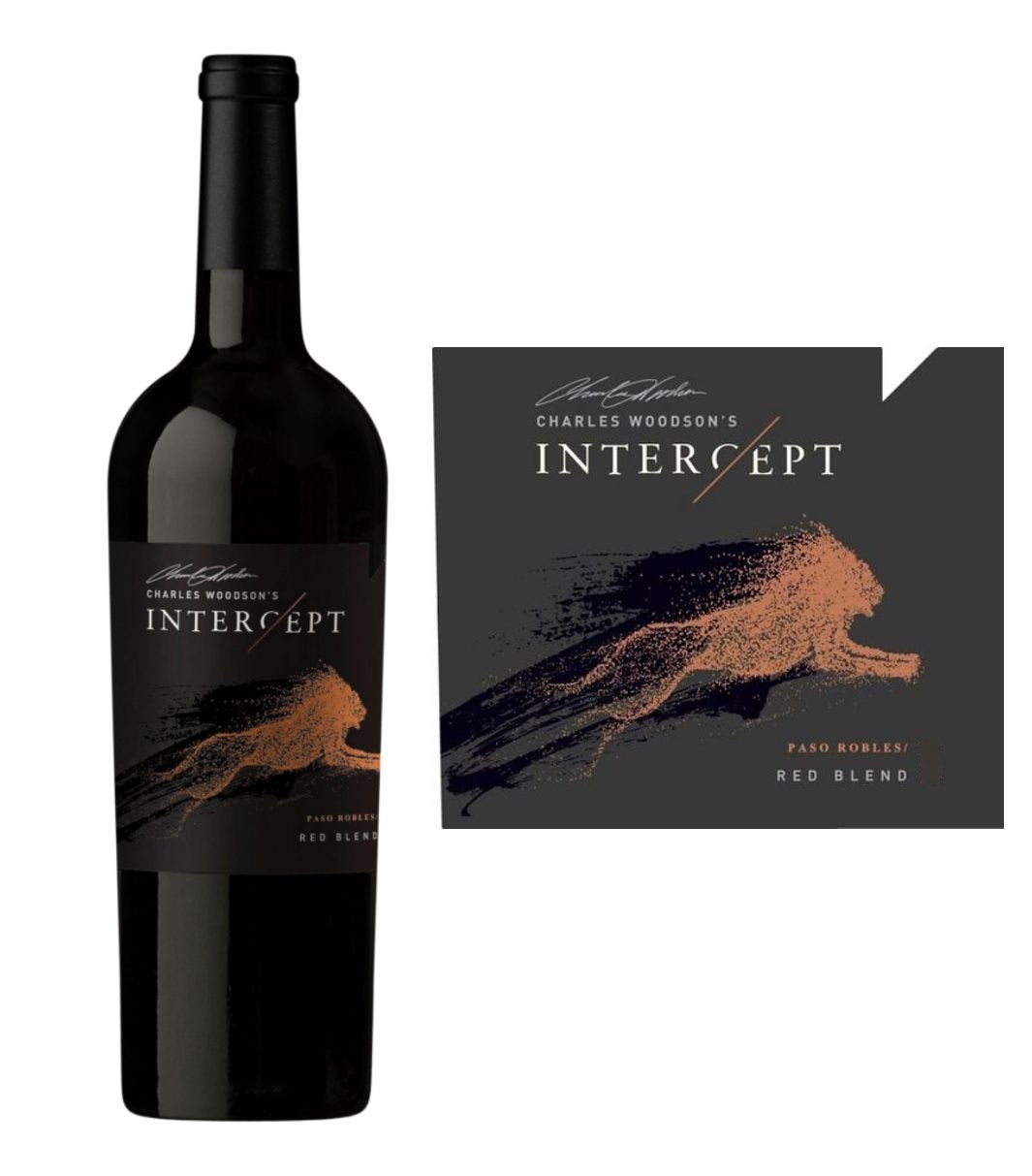 REMAINING STOCK: Charles Woodson’s Intercept Red Blend 2020 (750 ml)