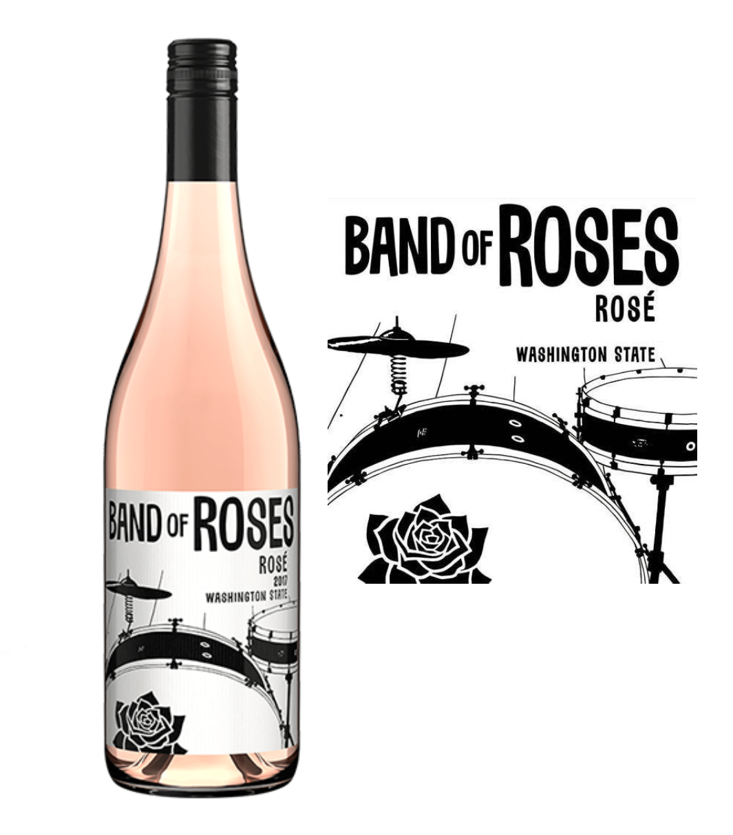 DAMAGED LABEL: Charles Smith Band of Roses Rose 2022 (750 ml)