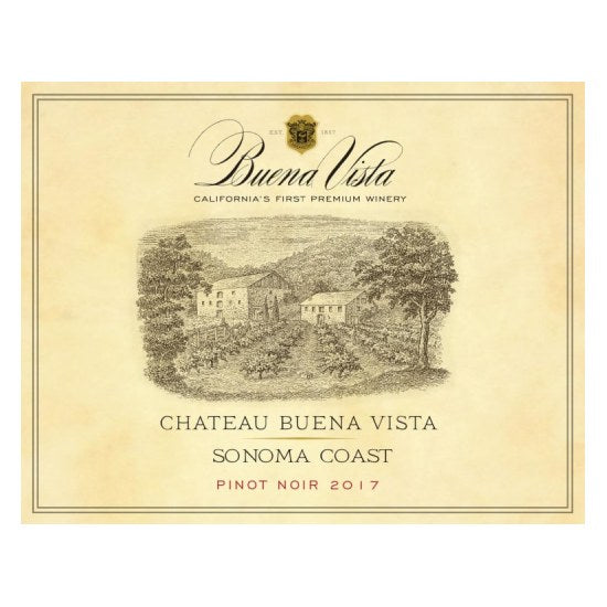 Chateau Buena Vista Sonoma Coast Pinot Noir 2017 (750 ml)