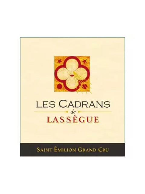 Chateau Lassegue Les Cadrans de Lassegue Grand Cru 2018 (750 ml)