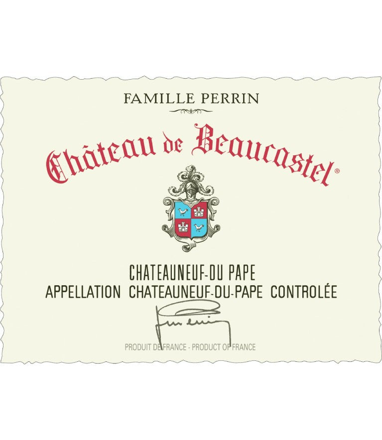 Chateau de Beaucastel Chateauneuf-du-Pape 2021 (750 ml)