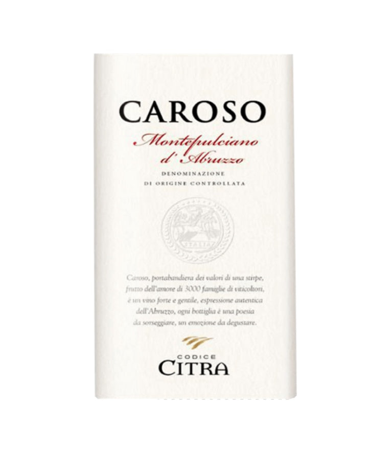 Citra Caroso Montepulciano d’Abruzzo Riserva 2010 (750 ml)