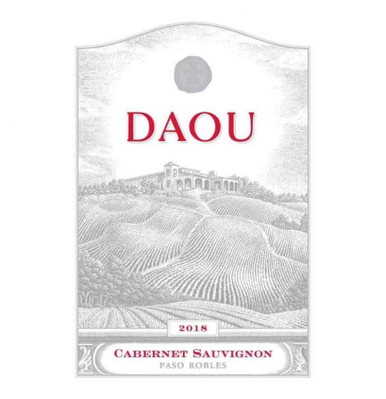 DAMAGED LABEL: DAOU Vineyards Cabernet Sauvignon (750 ml)