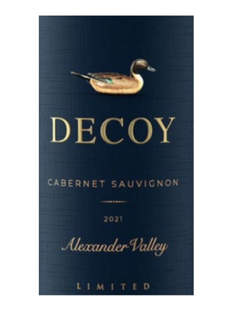 Decoy Limited Alexander Valley Cabernet Sauvignon 2021 (750 ml)