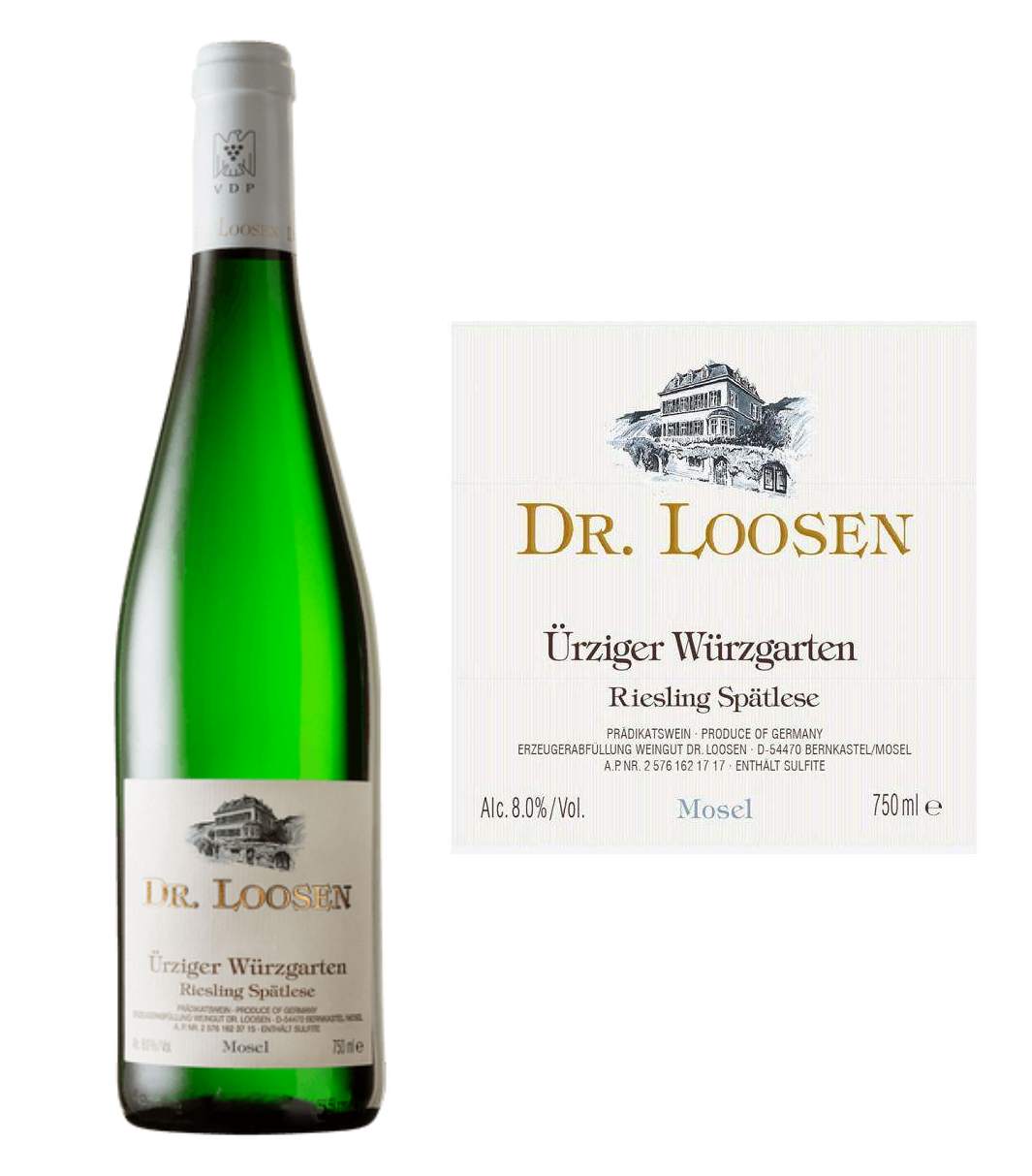 Dr. Loosen Urziger Wurzgarten Spatlese Riesling 2017 | Rich and