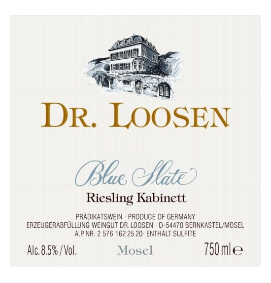 Dr. Loosen Blue Slate Kabinett Riesling 2024 (750 ml)