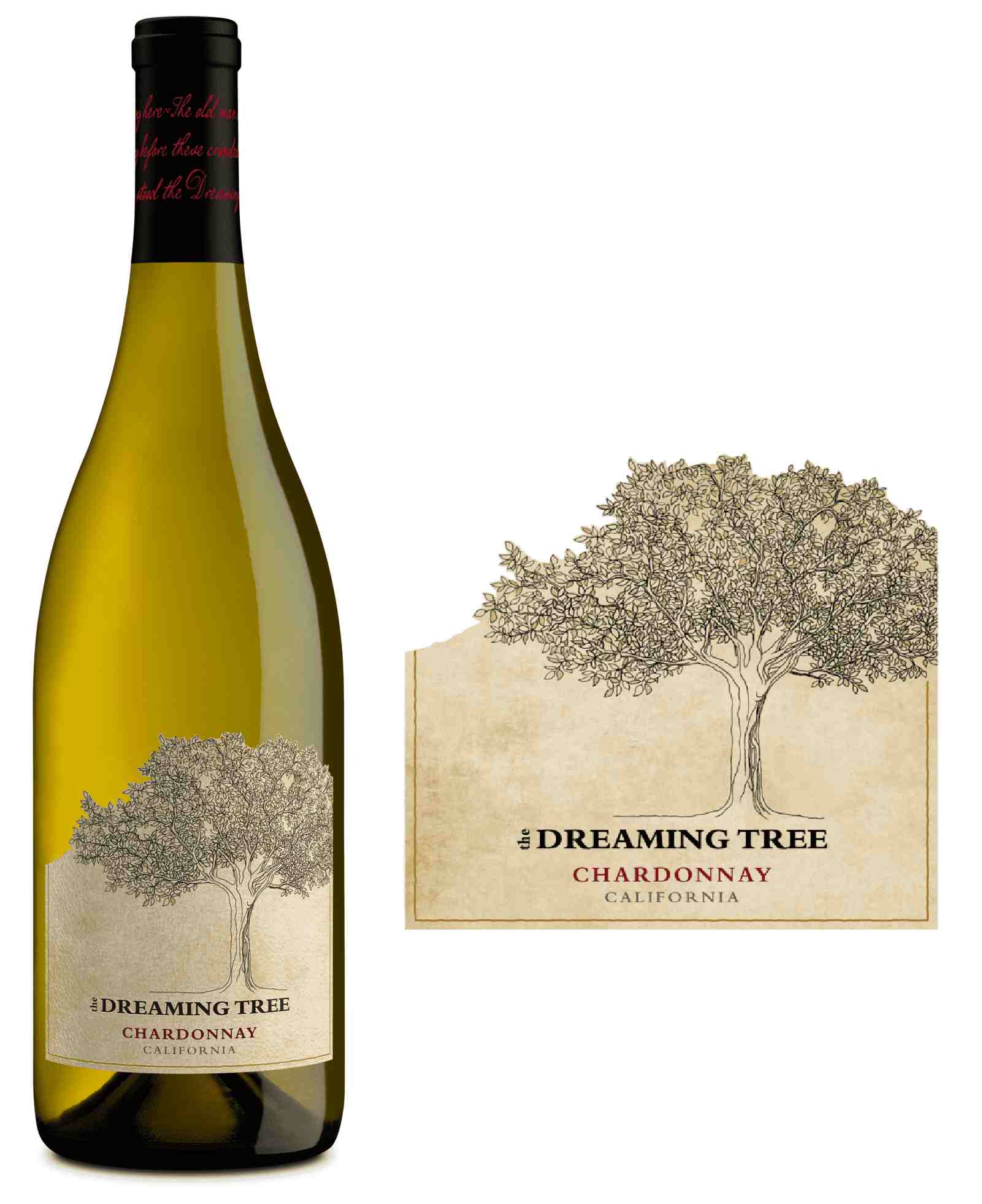 DAMAGED LABEL: The Dreaming Tree Chardonnay 2023 (750 ml)