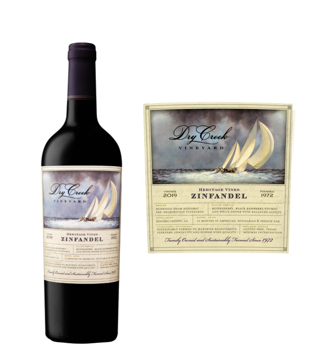 Dry Creek Vineyard Heritage Vines Zinfandel 2019 (750 ml)