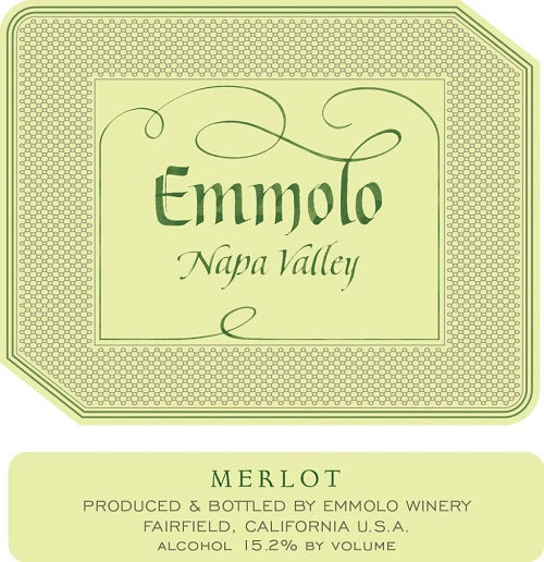 Emmolo Napa Valley Merlot 2018 (750 ml) - BuyWinesOnline.com