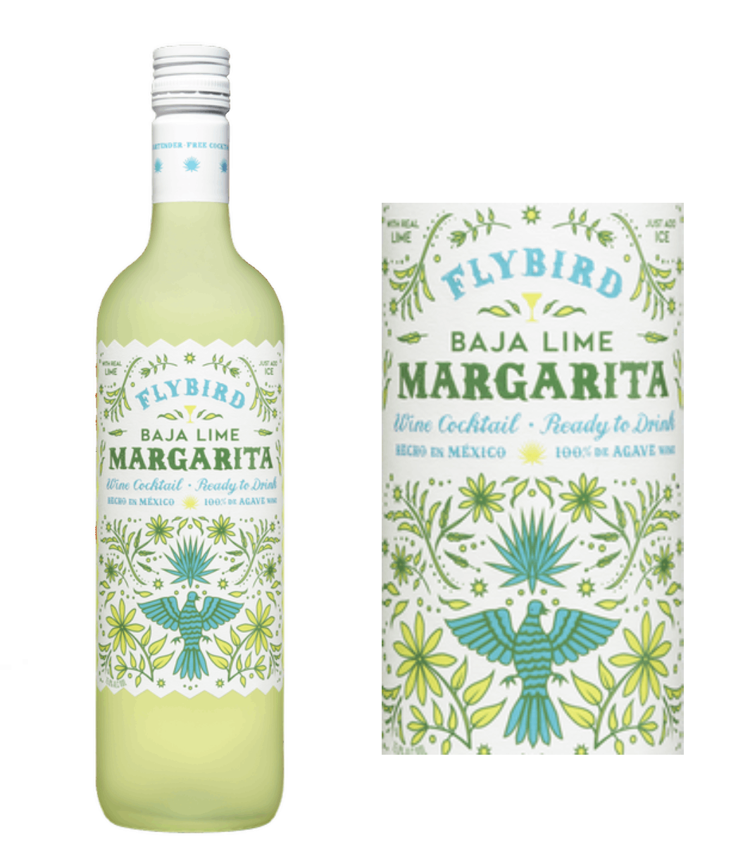 Flybird Baja Lime Margarita Agave Wine Cocktail (750 ml)
