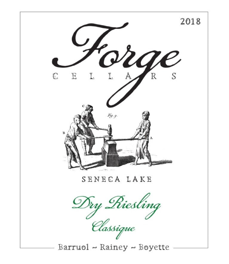 Forge Cellars Classique Dry Riesling 2019 (750 ml)