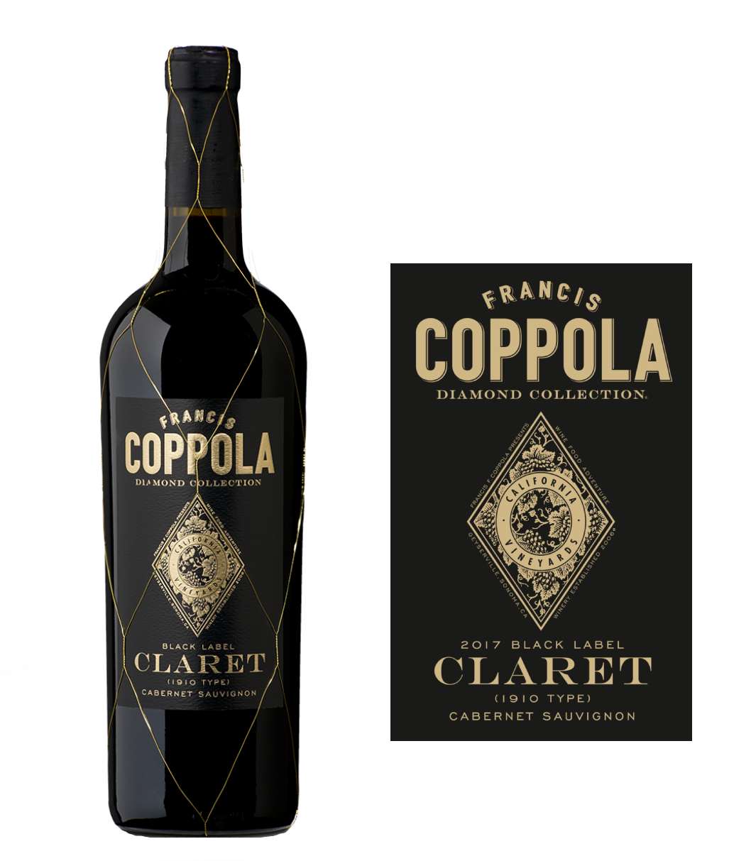 DAMAGED LABEL: Francis Ford Coppola Diamond Collection Claret 2023 (750 ml)