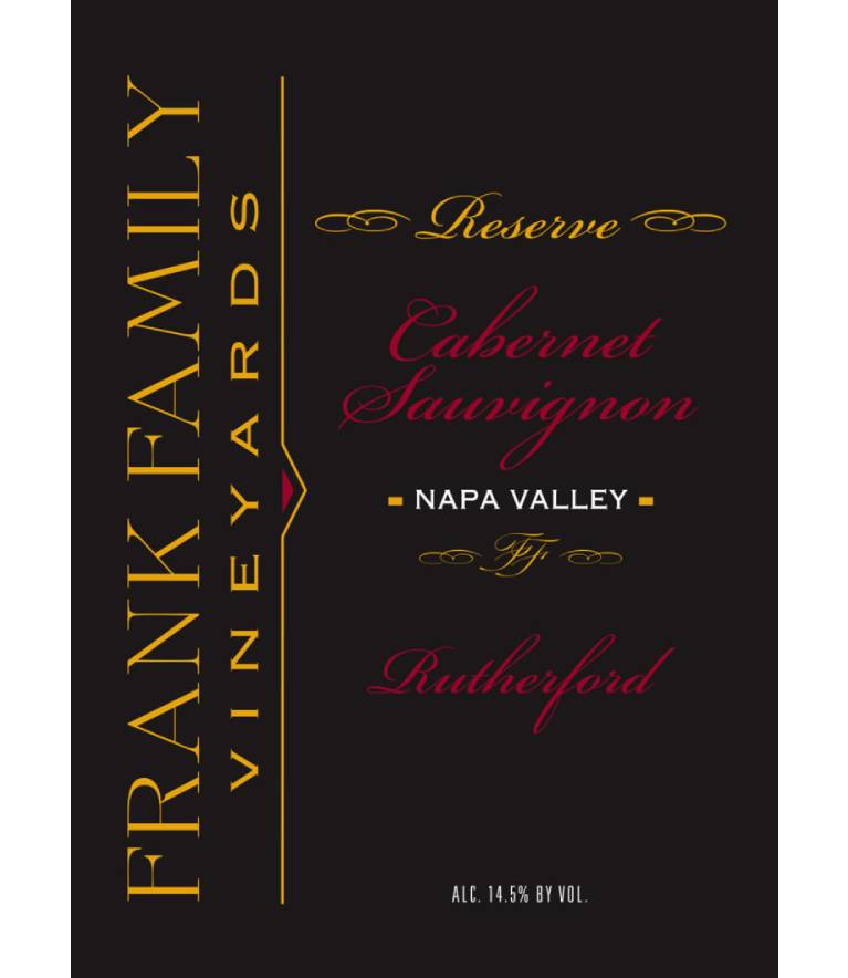 Frank Family Vineyards Reserve Cabernet Sauvignon 2021 (750 ml)