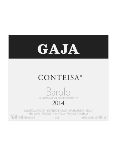 Gaja Conteisa Barolo 2014 (750 ml)