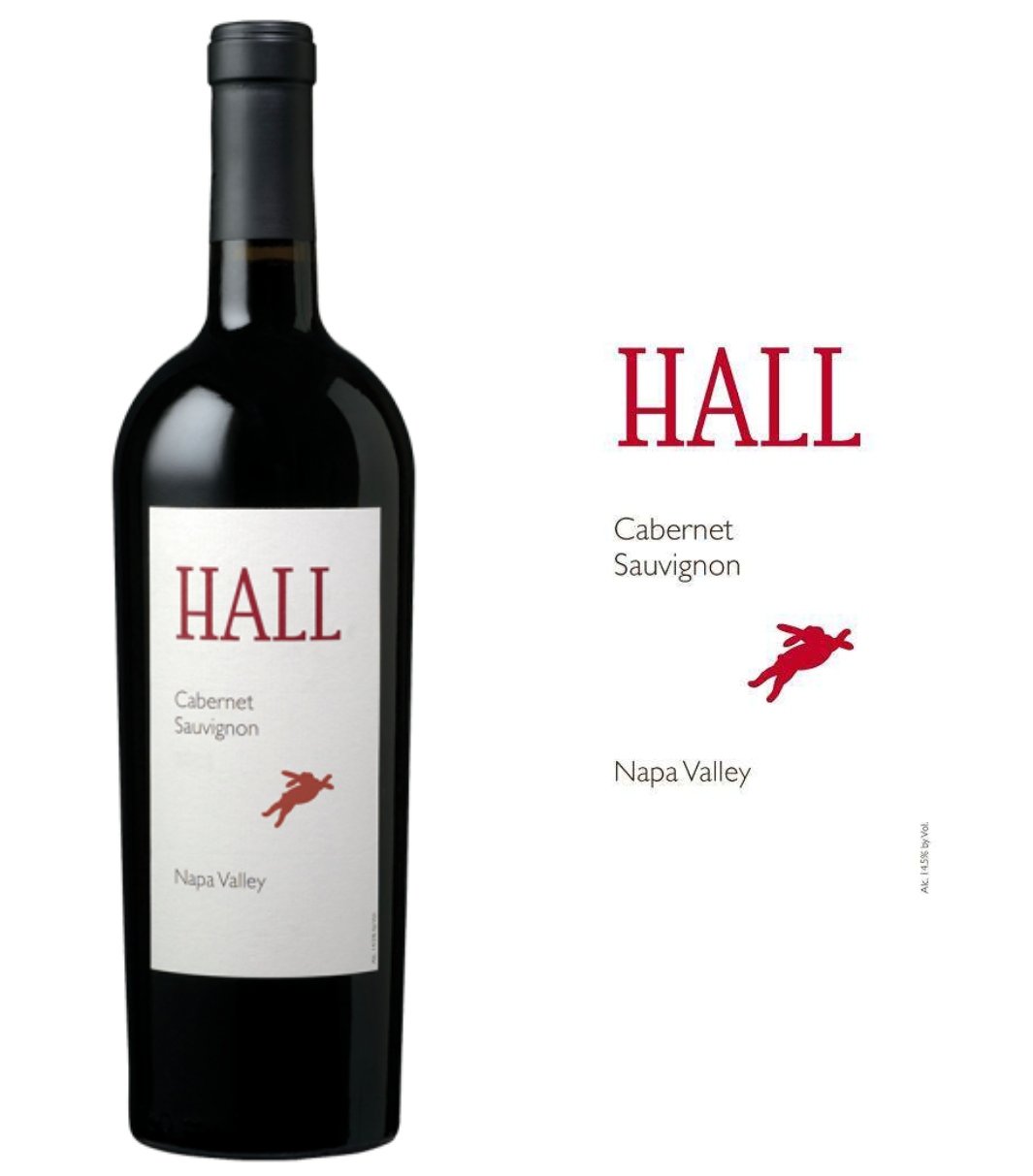 DAMAGED LABEL: Hall Napa Valley Cabernet Sauvignon (750 ml)