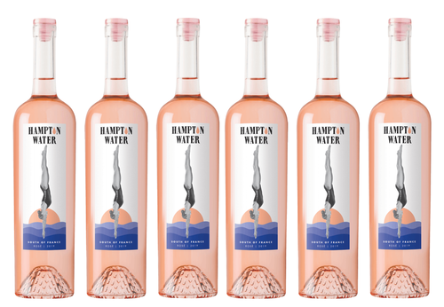 Hampton Water Rose 2021 Pack - 1, 3, 6, 12, 15, 18 Bottles (750 ml)