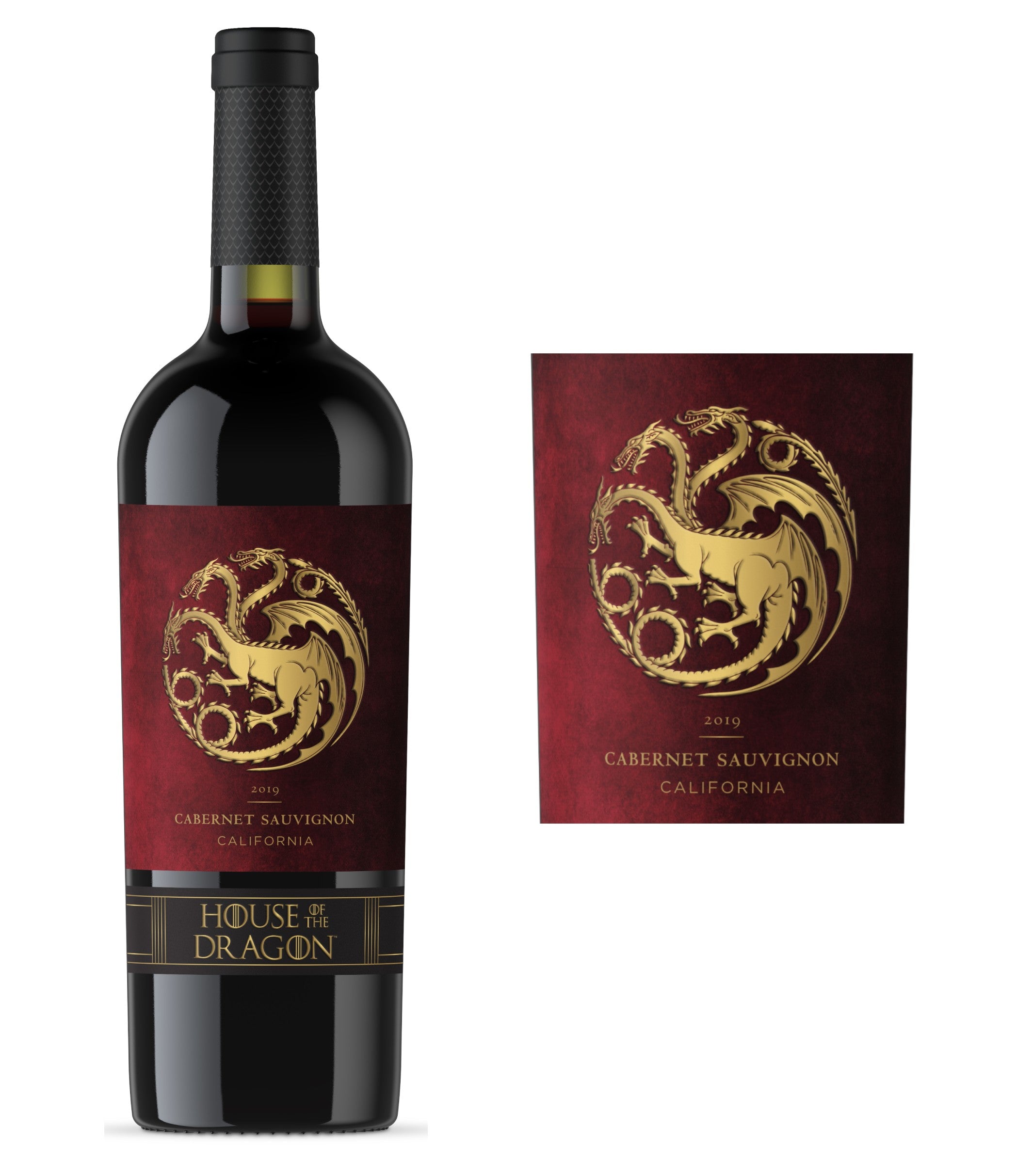 REMAINING STOCK: House of the Dragon Cabernet Sauvignon by Game of Thrones (750 ml)