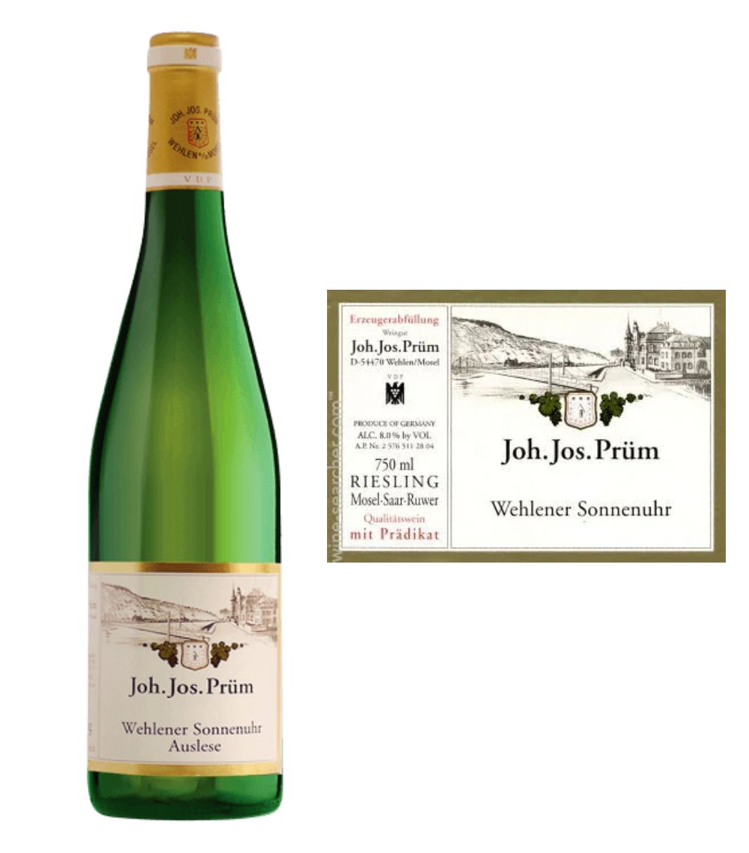 J.J. Prum Wehlener Sonnenuhr Auslese Riesling 2017 (750 ml)