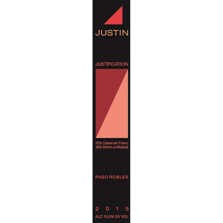 Justin Justification Bordeaux 2016 (750 ml) - BuyWinesOnline.com