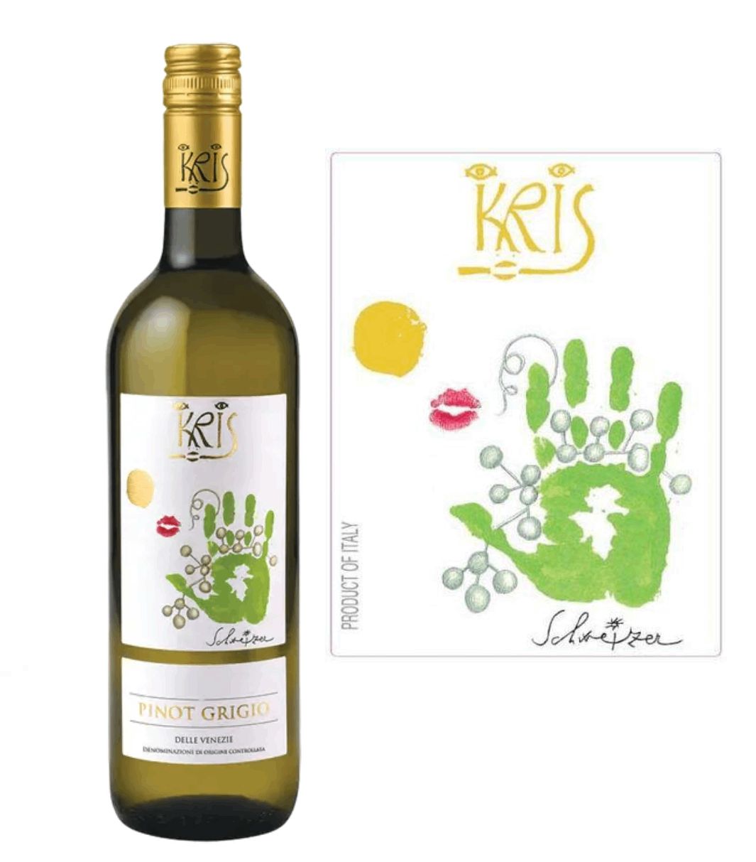 DAMAGED LABEL: Kris Pinot Grigio (750 ml)
