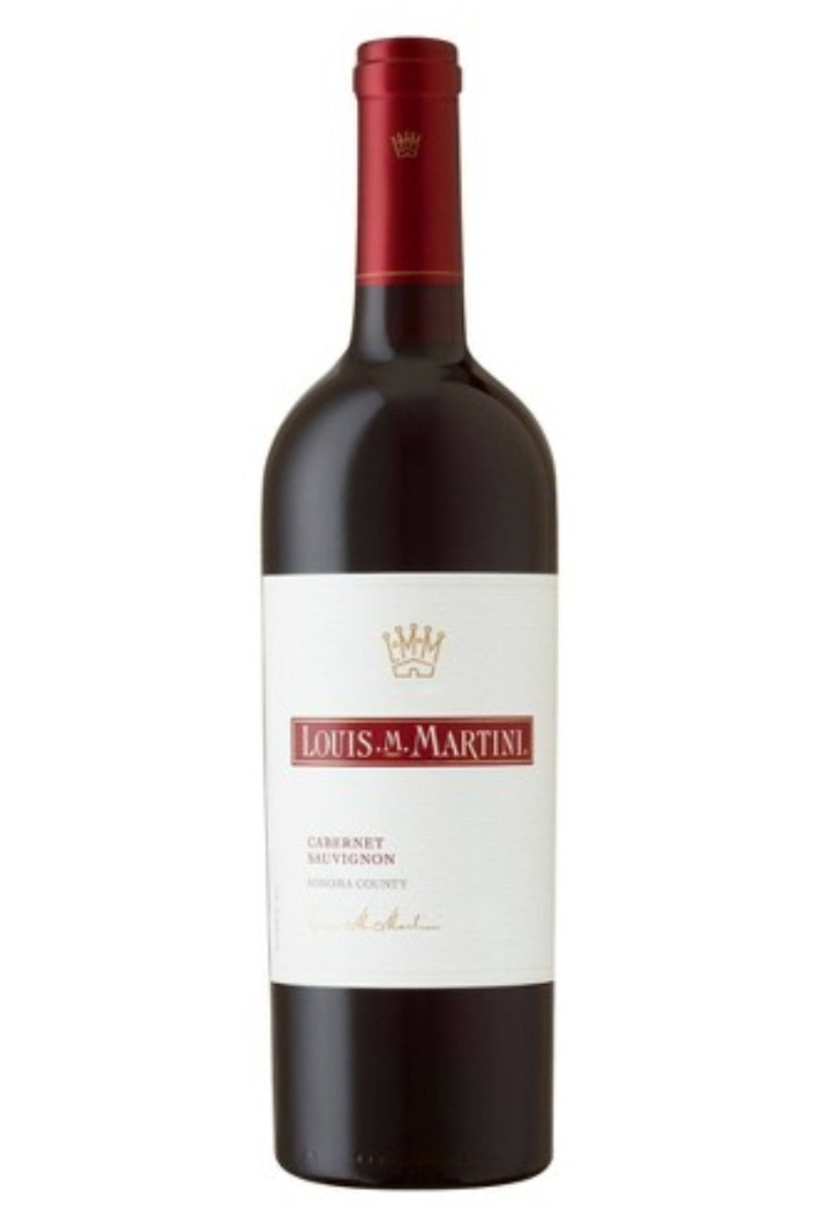 DAMAGED LABEL: Louis Martini Sonoma Cabernet Sauvignon 2020 (750 ml)