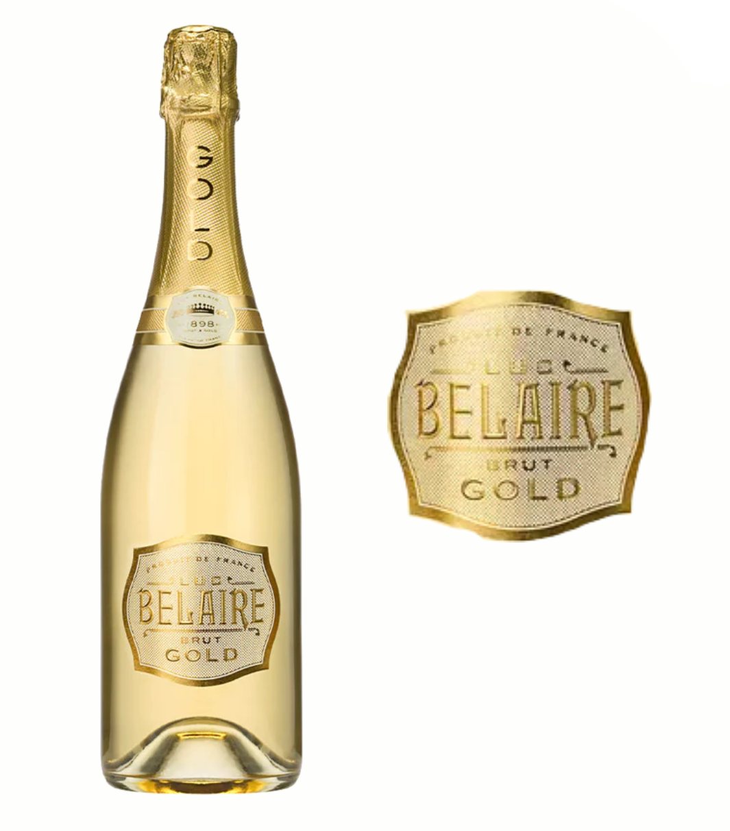 Luc Belaire Gold Brut Champagne, 750 mL - Harris Teeter