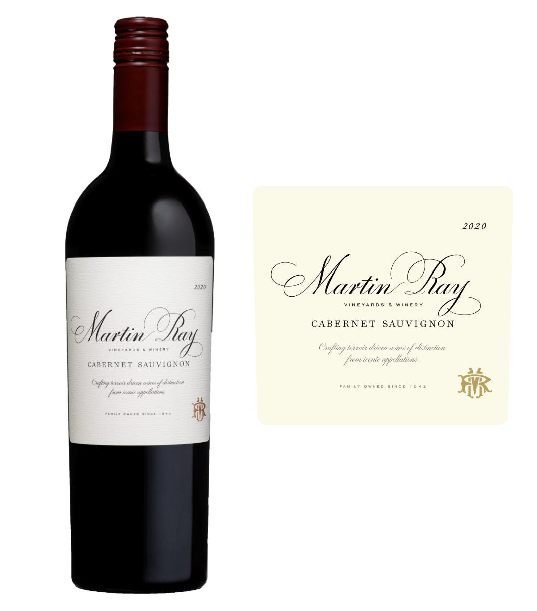 DAMAGED LABEL : Martin Ray Sonoma Cabernet Sauvignon (750 ml)