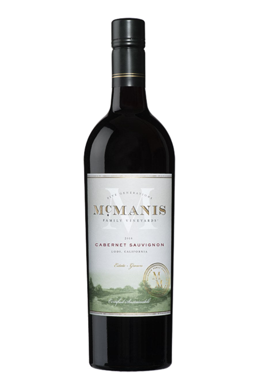 DAMAGED LABEL: McManis Cabernet Sauvignon (750 ml)