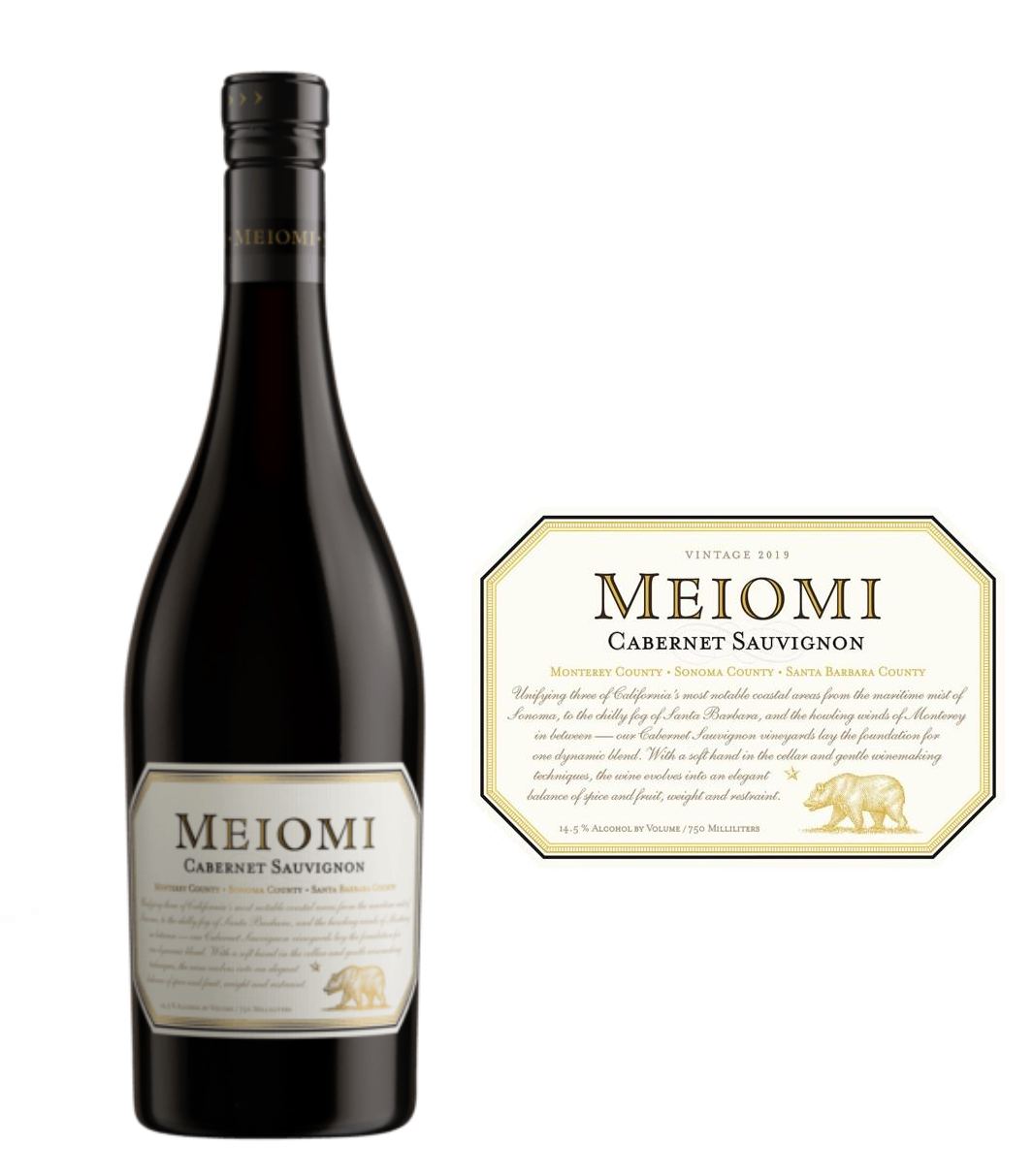 DAMAGED LABEL: Meiomi Cabernet Sauvignon (750 ml)