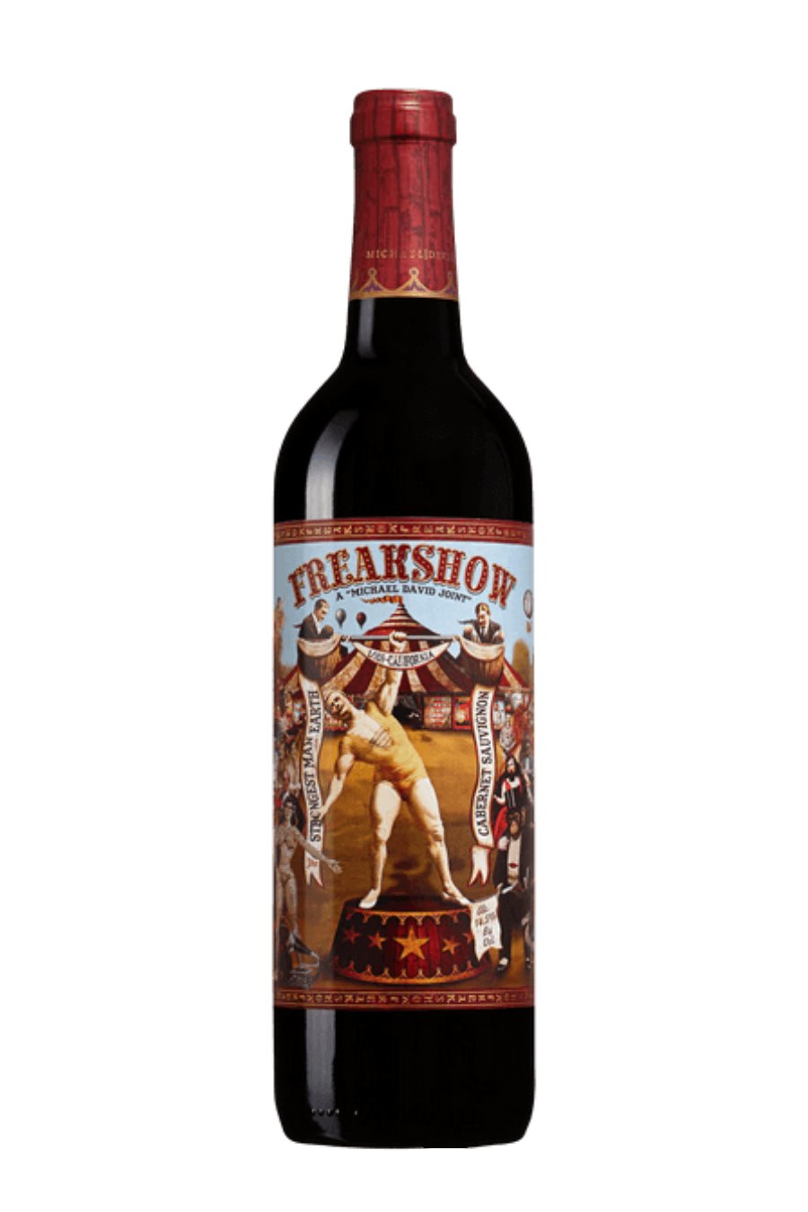 DAMAGED LABEL: Michael David Winery Freakshow Cabernet Sauvignon 2022 (750 ml)
