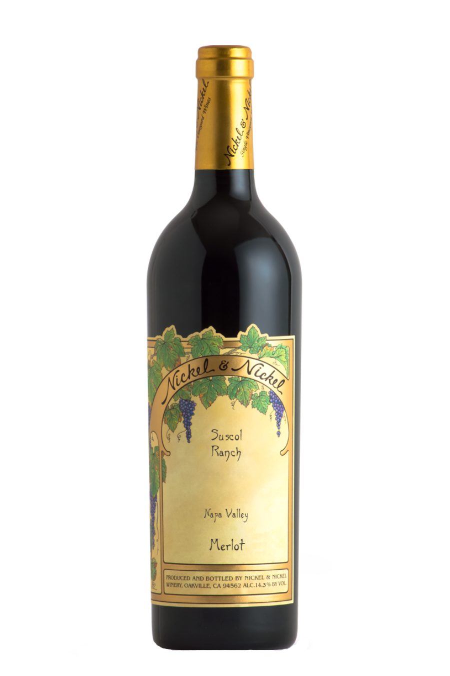 Nickel & Nickel Suscol Ranch Merlot 2018 (750 ml)