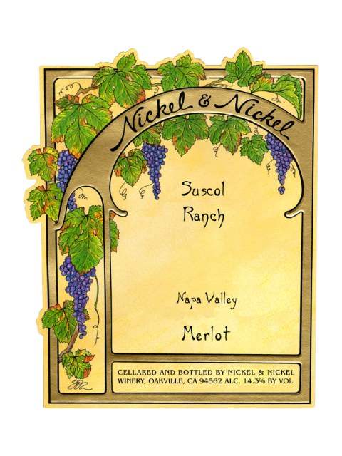 Nickel & Nickel Suscol Ranch Merlot 2018 (750 ml)
