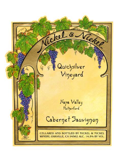 Nickel & Nickel Quicksilver Cabernet Sauvignon 2019 (750 ml)