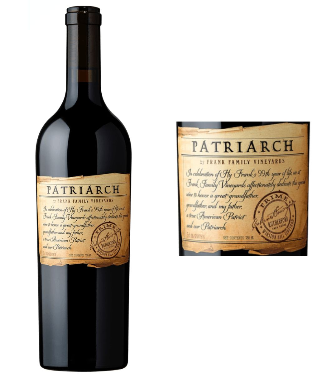 Patriarch Cabernet Sauvignon 2017 by Frank Family Vineyards (750 ml)