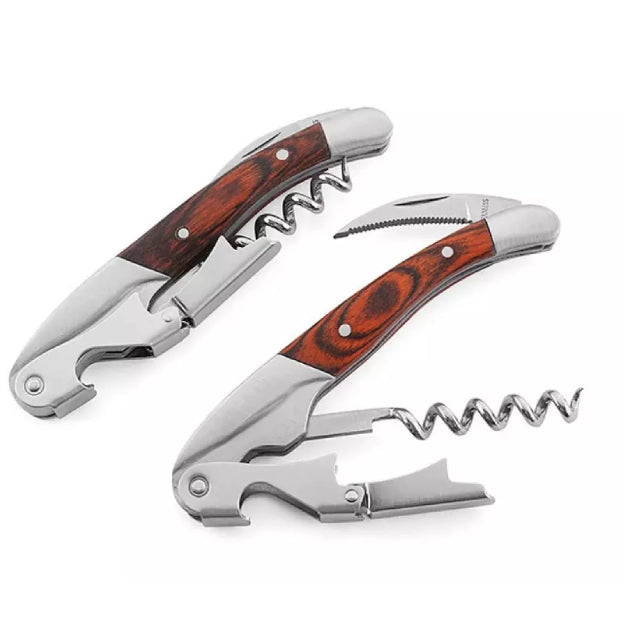 Professional Waiter's Wine Corkscrew Bottle Opener