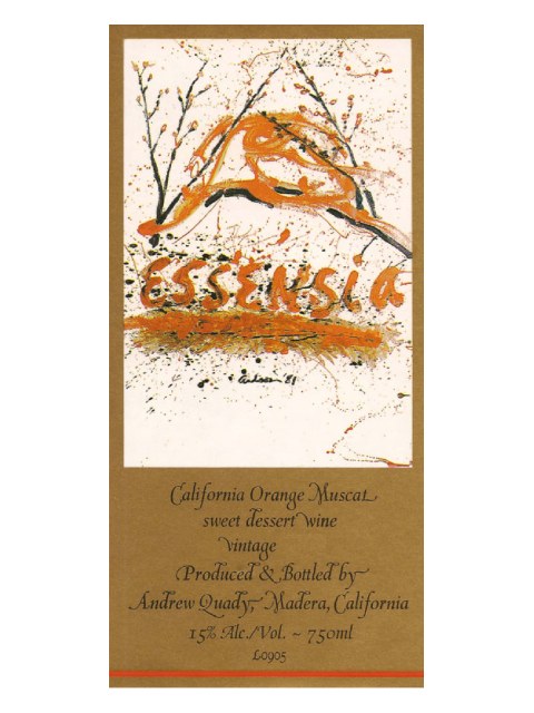 Quady Essensia Orange Muscat 2022 (750 ml)