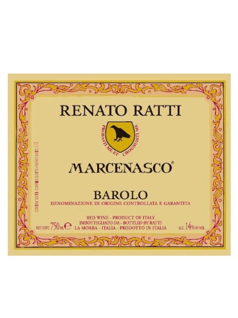 Renato Ratti Marcenasco Barolo 2019 (750 ml)