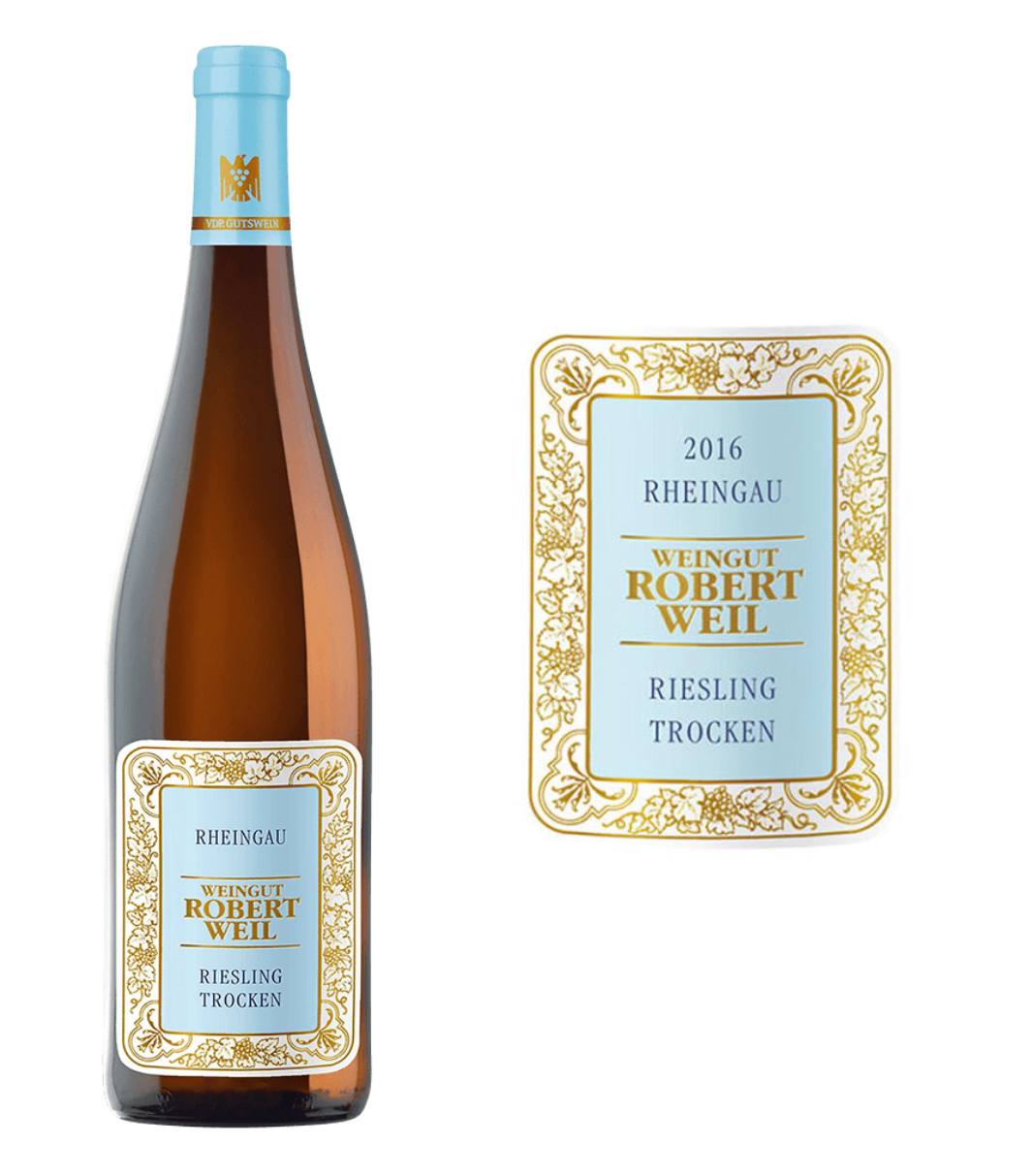 Robert Weil Weingut Trocken Riesling 2016 (750 ml)