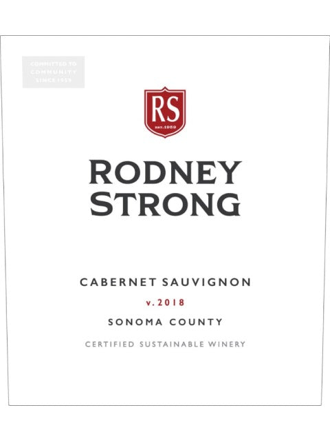 Rodney Strong Cabernet Sauvignon 2020 (750 ml)