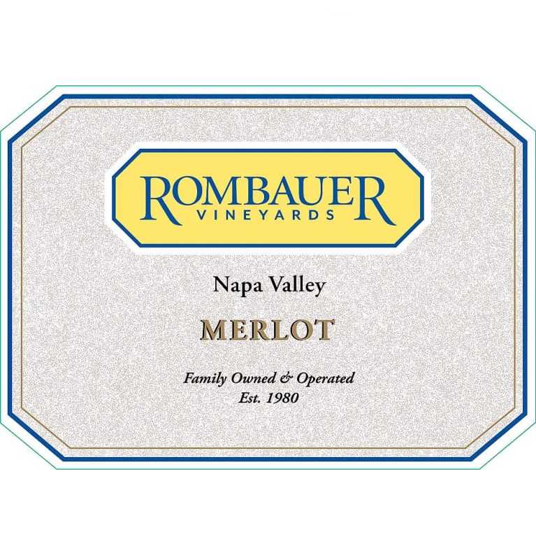 Rombauer Merlot 2019 (750 ml)